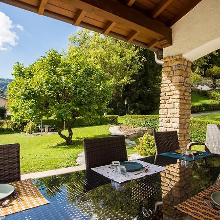 Hotel Bnb Logis Des Saules Saint-Ursanne Exterior foto