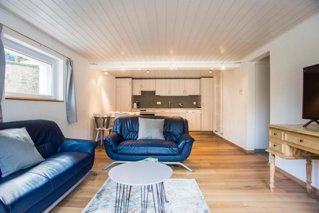 Hotel Bnb Logis Des Saules Saint-Ursanne Exterior foto