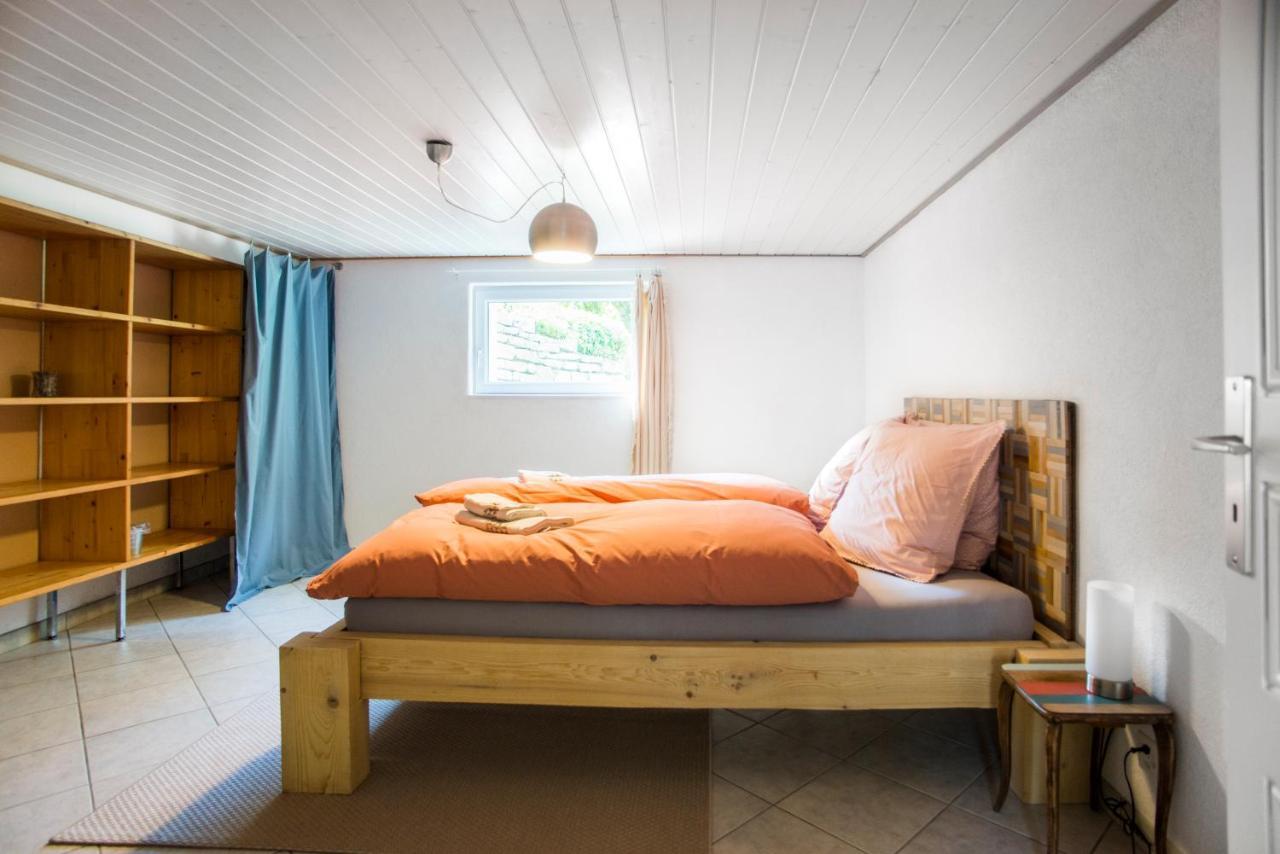 Hotel Bnb Logis Des Saules Saint-Ursanne Exterior foto