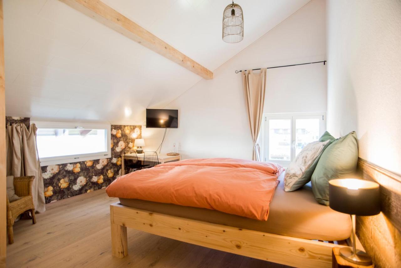 Hotel Bnb Logis Des Saules Saint-Ursanne Exterior foto